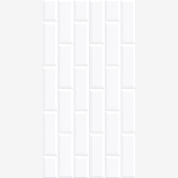 Imagen de Cerámica de pared 32A10 Ladrillo blanco 32x62 cm Brillo Rectificado