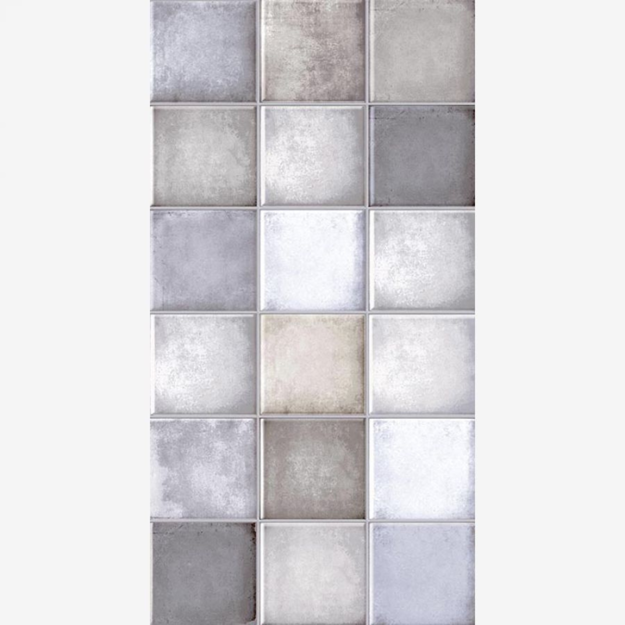 Imagen de Cerámica para piso y pared Square Multicolor 32x62 cm Satinado