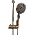 Imagen de Barral de ducha Monocomando Exterior con transferencia Caddie Cromado Brillante