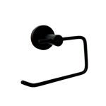 Imagen de Portarollo negro mate sin tapa Milano Dmc