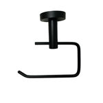 Imagen de Portarollo negro mate sin tapa Milano Dmc