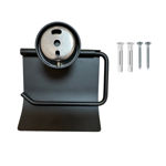 Imagen de Portarollo negro mate con tapa Milano Dmc