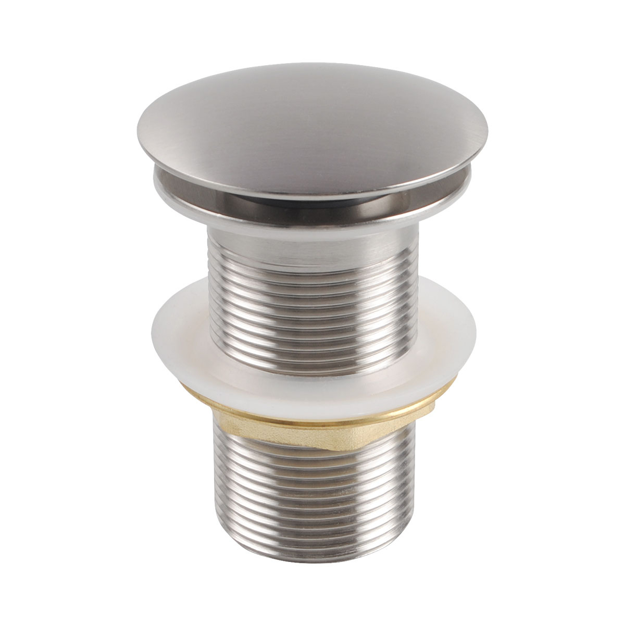 Imagen de Válvula de desagüe inox Satin 1.1/4" Click Clack