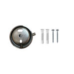 Imagen de Percha doble Milano Satinado GC