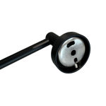 Imagen de Toallero barra negro mate Milano Dmc