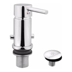 Imagen de Grifería de bidet Monocomando con transferencia Milano Cromado