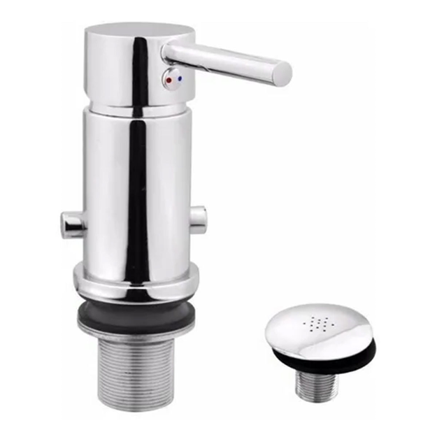 Imagen de Grifería de bidet Monocomando con transferencia Milano Cromado