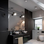 Imagen de Extractor de baño UC-10 std Black (100mm)