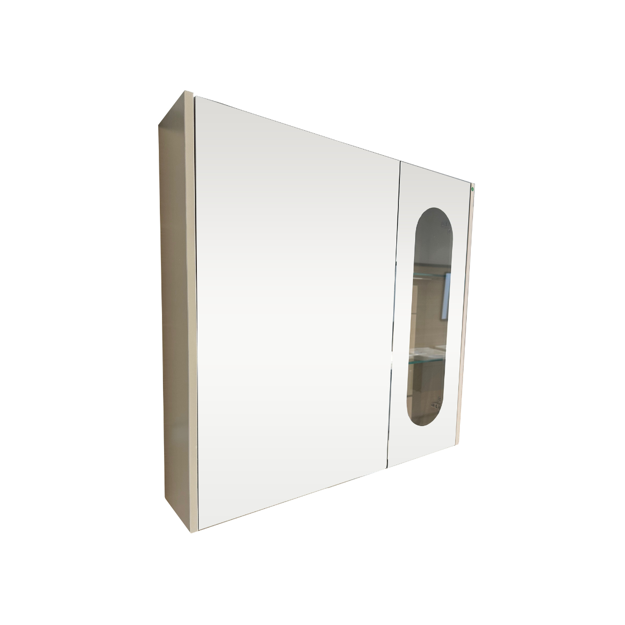 Imagen de Espejo botiquín 75 cm Curve beige DMC