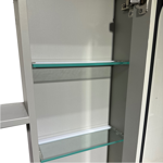 Imagen de Espejo botiquín 75 cm Curve Verde DMC