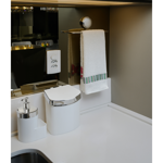 Imagen de TOALLERO ADHESIVO 25 CM CROMO