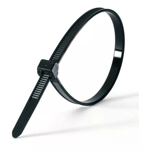 Imagen de Precintos 4.8 x 250 mm (100un) negro