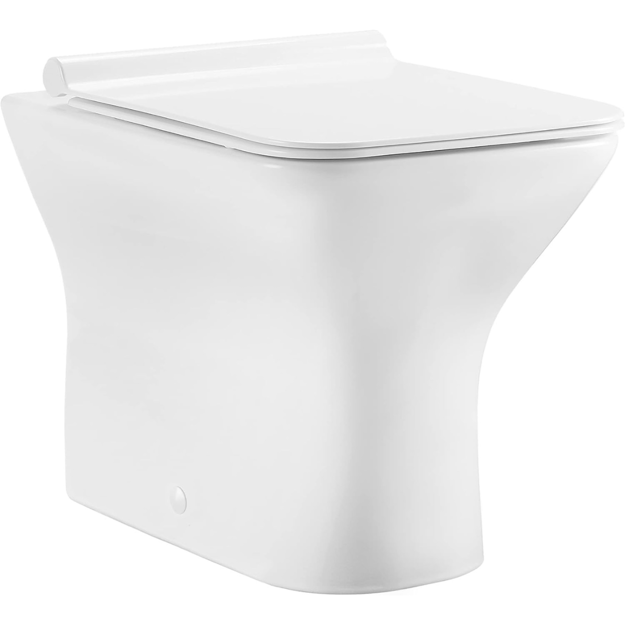 Imagen de Inodoro corto Lenna Blanco 51X34X40cm