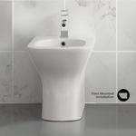Imagen de Bidet Lenna Blanco Dmc 54x34x40