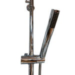 Imagen de Barral de ducha  Monocomando Exterior con transferencia  Milano Cromado Brillante