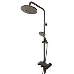 Imagen de Barral de ducha Monocomando Exterior con transferencia  Celtic Grafito