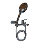 Imagen de Grifería de ducha Monocomando Exterior con transferencia Blaster Cromado Brillante