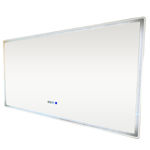 Imagen de Espejo LED 150x80cm con desempañador y display