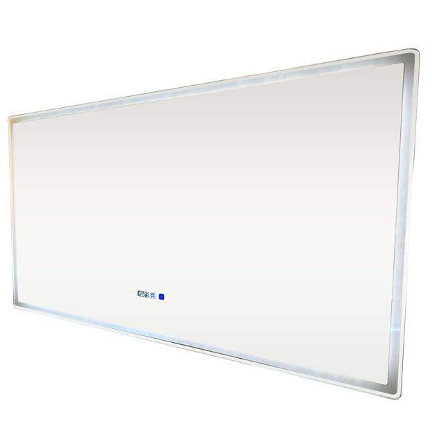 Imagen de Espejo LED 120x70cm con desempañador y display