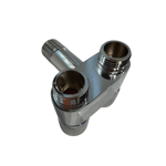 Imagen de Llave de corte Doble p/ducha higiénica Cromo