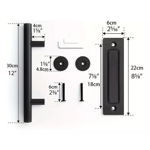 Imagen de Manija de 30 cm puerta corrediza granero