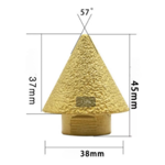 Imagen de Mecha cónica diamantada 38mm