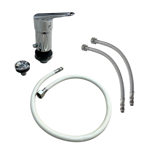 Imagen de Grifería de bidet Monocomando con transferencia Balder Cromado Brillante