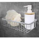 Imagen de Organizador de baño rectangular Bronce Cromado Brillante