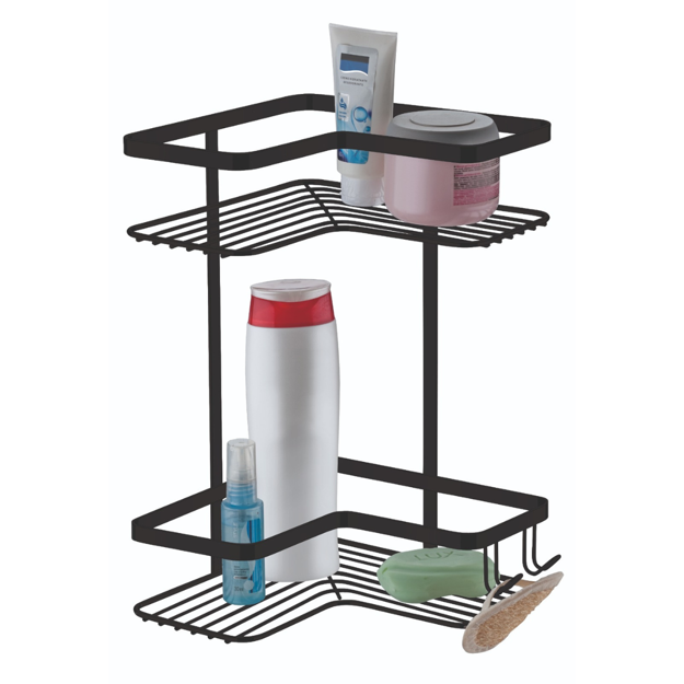 Imagen de ESQUINERO DOBLE PERFEZIONE NEGRO MATE