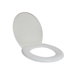 Imagen de Tapa inodoro Oval plástica acolchada Blanca