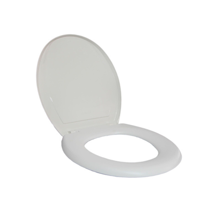 Imagen de Tapa inodoro Oval plástica acolchada Blanca