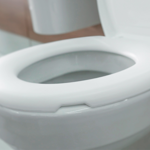 Imagen de Tapa inodoro Oval plástica acolchada Blanca