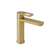 Imagen de Grifería de lavatorio Monocomando de mesada Elar Oro mate