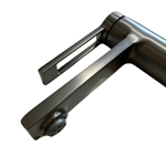 Imagen de Grifería de lavatorio Monocomando de mesada Elar Grafito