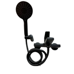 Imagen de Grifería de ducha Monocomando exterior Chronos negro mate