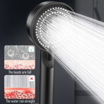 Imagen de Mango ducha teléfono negro mate DMC