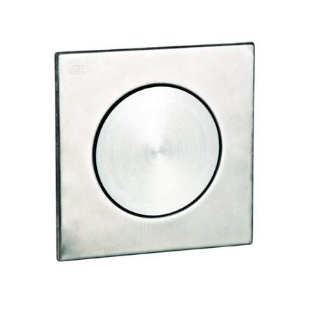 Imagen de Rejilla de piso click clack 20x20 acero inox Genebre