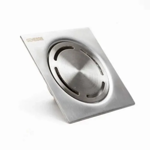 Imagen de Rejilla de piso click clack 10x10 acero inox Genebre