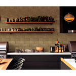 Imagen de Cerámica para pared Element Beige 7,5X25 cm Satinado