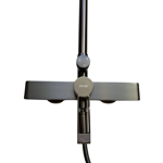 Imagen de Barral de ducha Monocomando Exterior con transferencia Elar Grafito