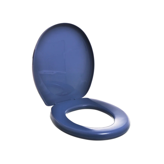 Imagen de Tapa inodoro acolchada Astra azul piedra