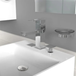 Imagen de Tapa hueco cuadrado cromado abs Blukit