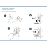 Imagen de SOPORTE MULTIUSO DOBLE CON VENTOSA - ONIX