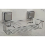 Imagen de ORGANIZADOR DE BAÑO CON VENTOSAS CUADRADA