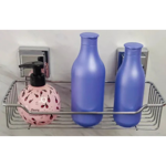 Imagen de ORGANIZADOR DE BAÑO CON VENTOSAS CUADRADA