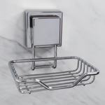 Imagen de JABONERA REJA CON VENTOSA CUADRADO