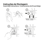 Imagen de PORTARROLLOS CON VENTOSA CUADRADO