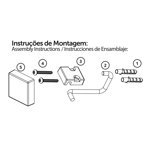 Imagen de ORGANIZADOR DE DUCHA CUADRADO ROSE GOLD