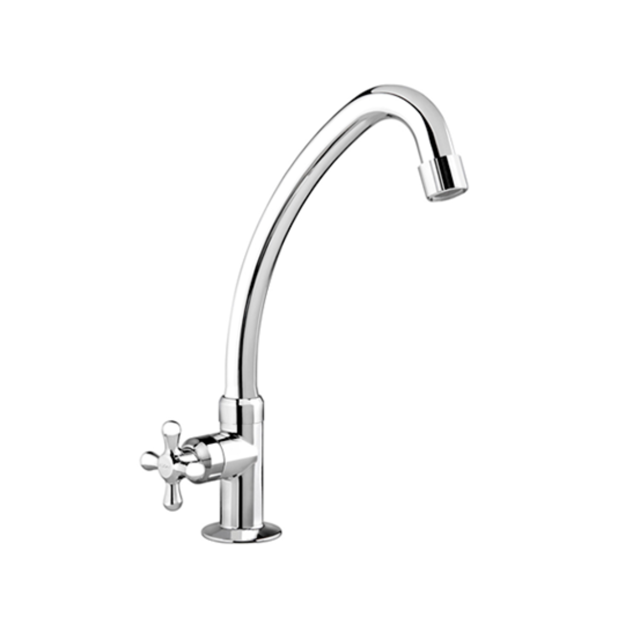 Imagen de Grifería de cocina de mesa MARUJA cromo