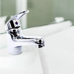 Imagen de Grifería de Lavatorio Monocomando de mesada Murdock cromado Brillante